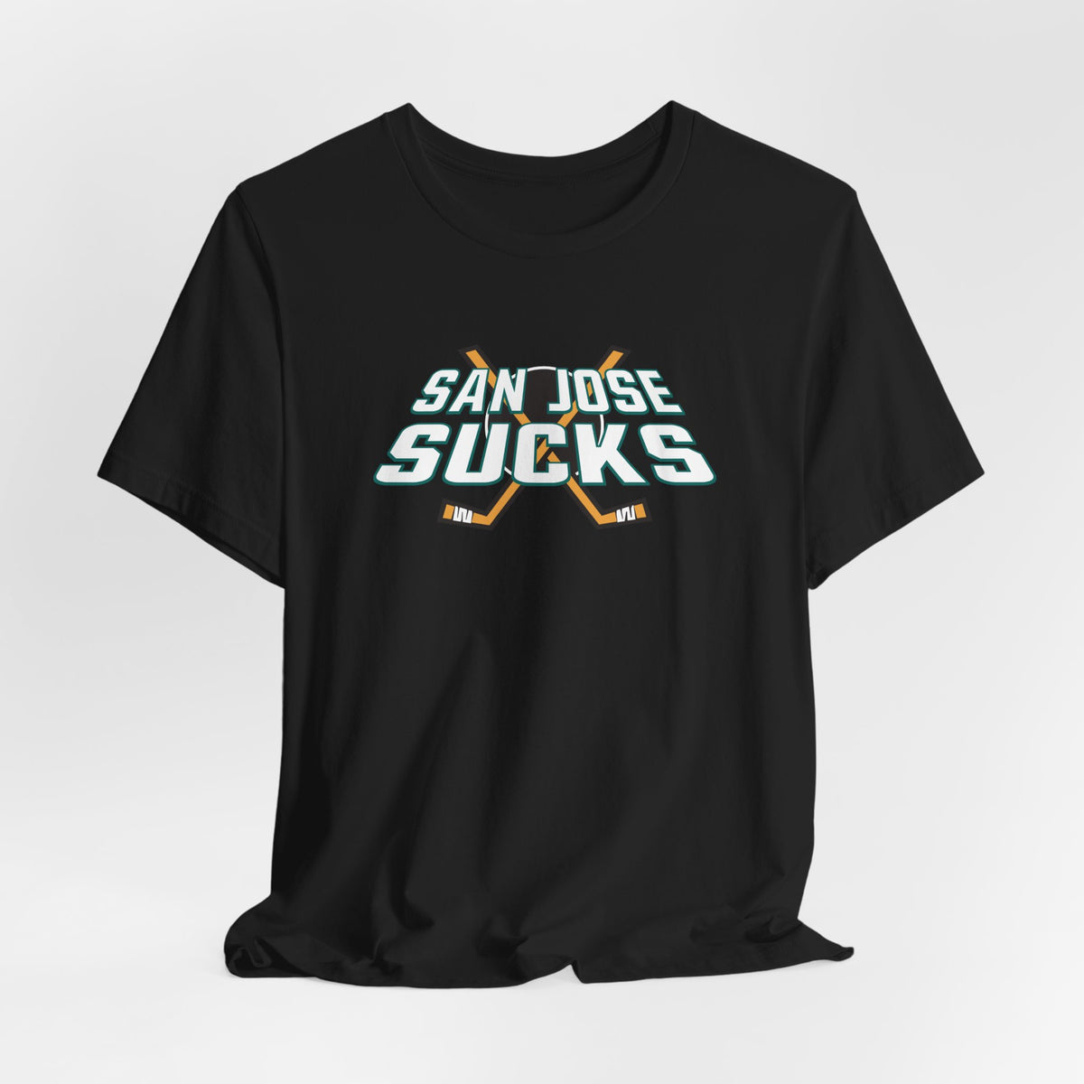 San Jose Sucks (Anaheim fans) - Unisex Jersey Short Sleeve Tee