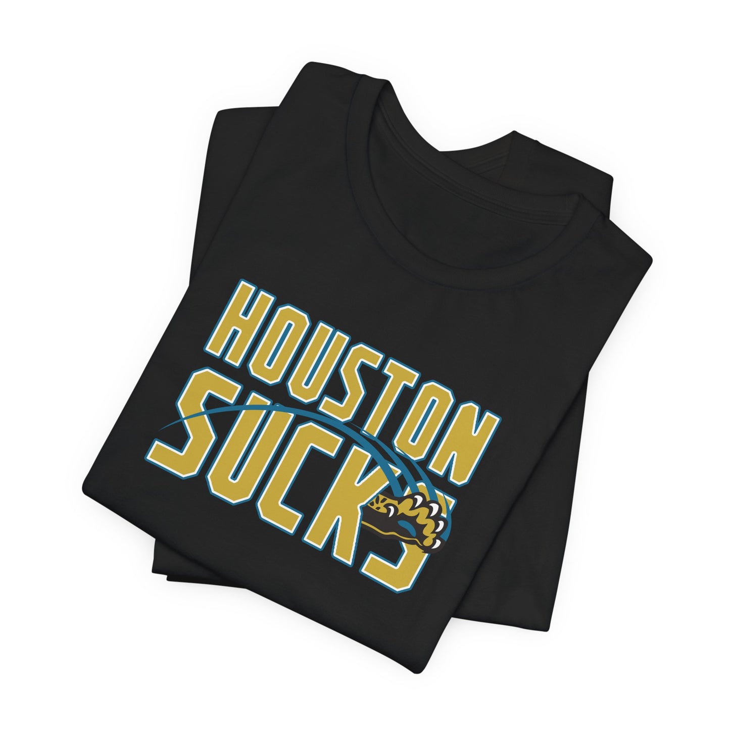 Houston Sucks (for Jacksonville fans) - Unisex Jersey Short Sleeve Tee