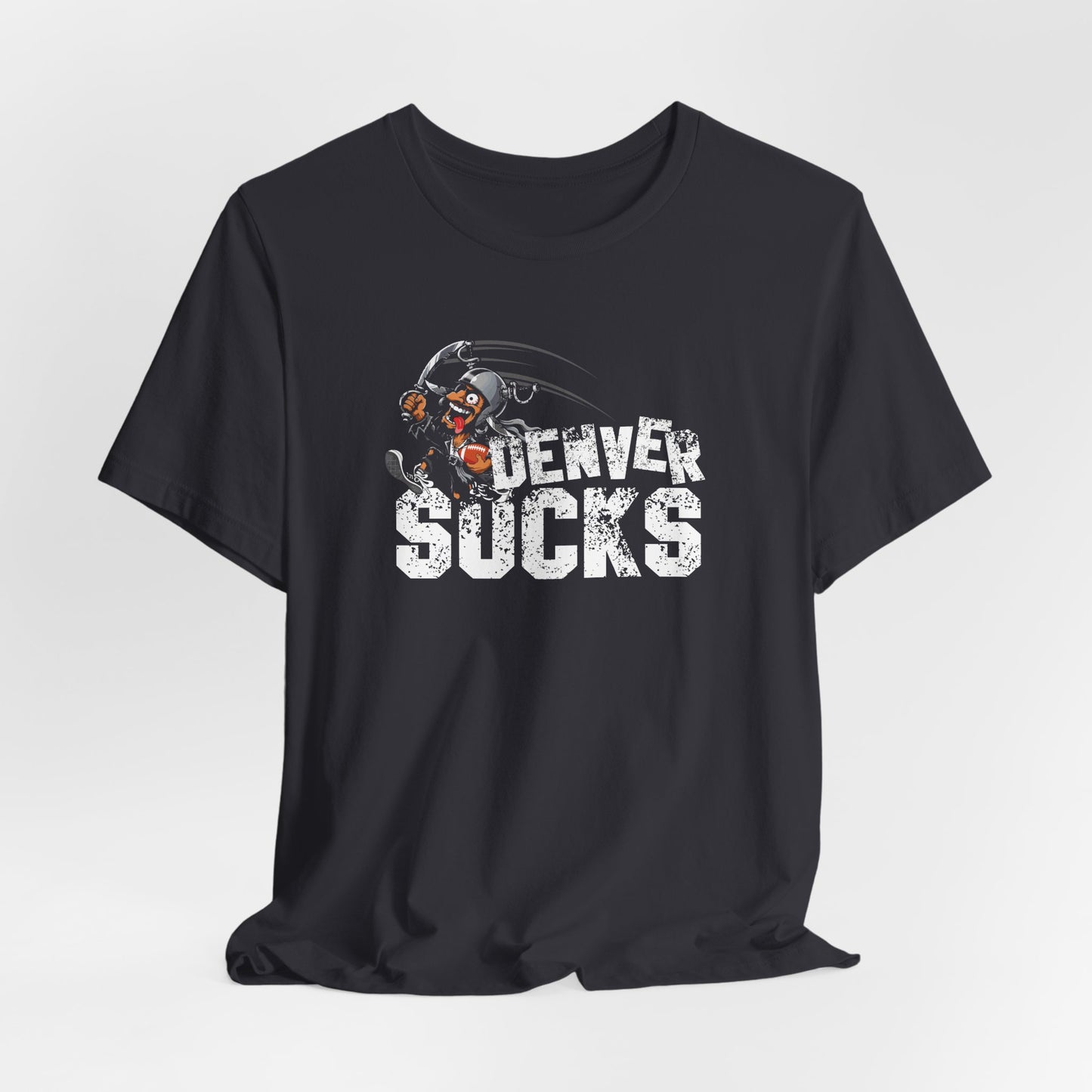 Denver Sux (for Las Vegas fans) - Unisex Jersey Short Sleeve Tee