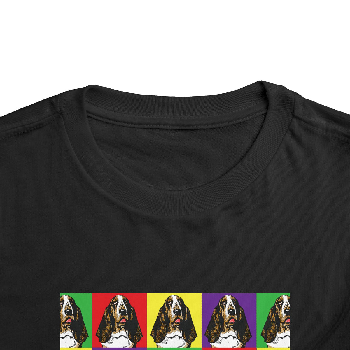 Basset Hound Pop Art - Toddler Tee