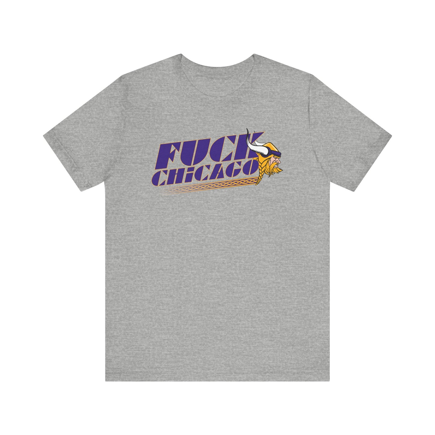 Funk Chicago (for Minnesota Vikings fans) - Unisex Jersey Short Sleeve Tee