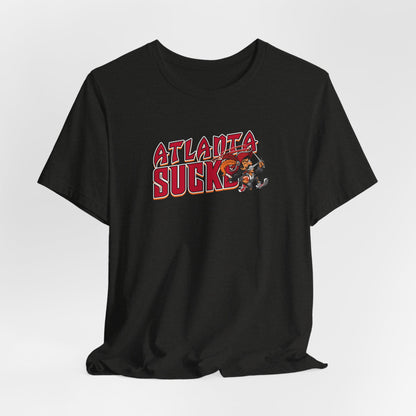 Atlanta Sucks (for Tampa Bay fans) - Unisex Jersey Short Sleeve Tee