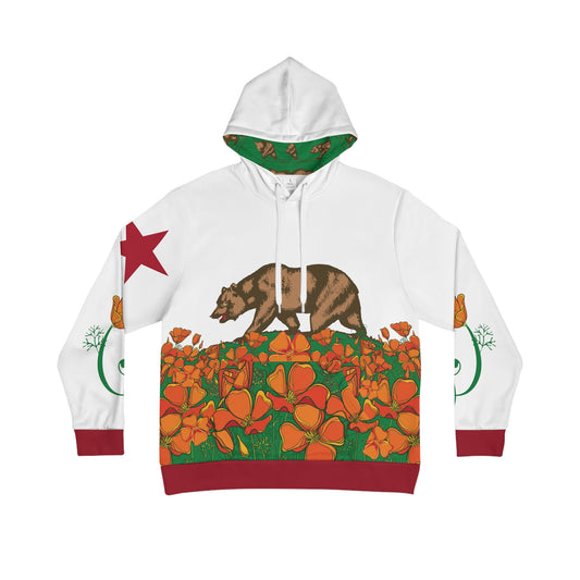 California (Golden Poppies Overload) S8S - Men's Hoodie (AOP)