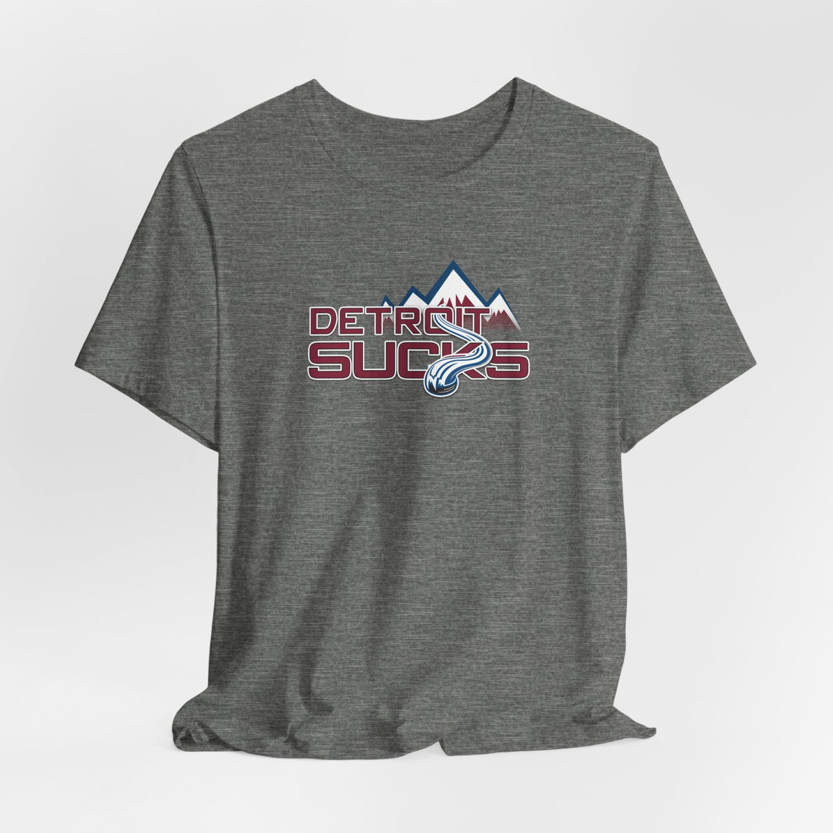 Detroit Sucks (for Colorado fans) - Unisex Jersey Short Sleeve Tee