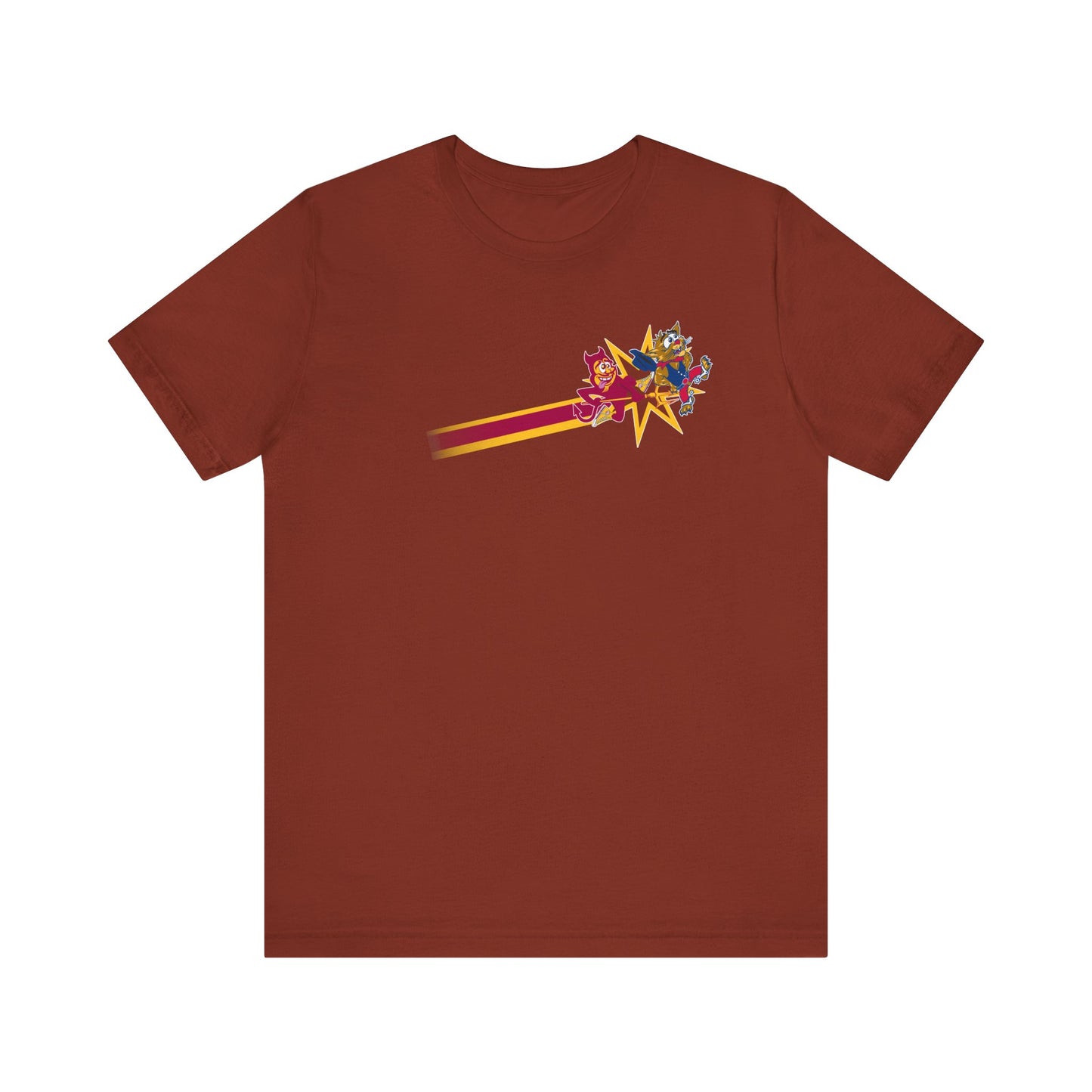 Sporky Forkin' A Pussycat (for Tempe fans) - Unisex Jersey Short Sleeve Tee