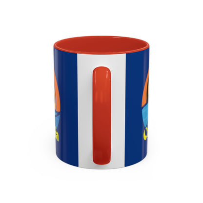 Board Bandit in honor of Sea Otter #841 - Accent Coffee Mug, 11oz