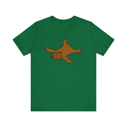 Bruins (or bear) Skin Rug (beat UCLA for any fan) Unisex Jersey Short Sleeve Tee
