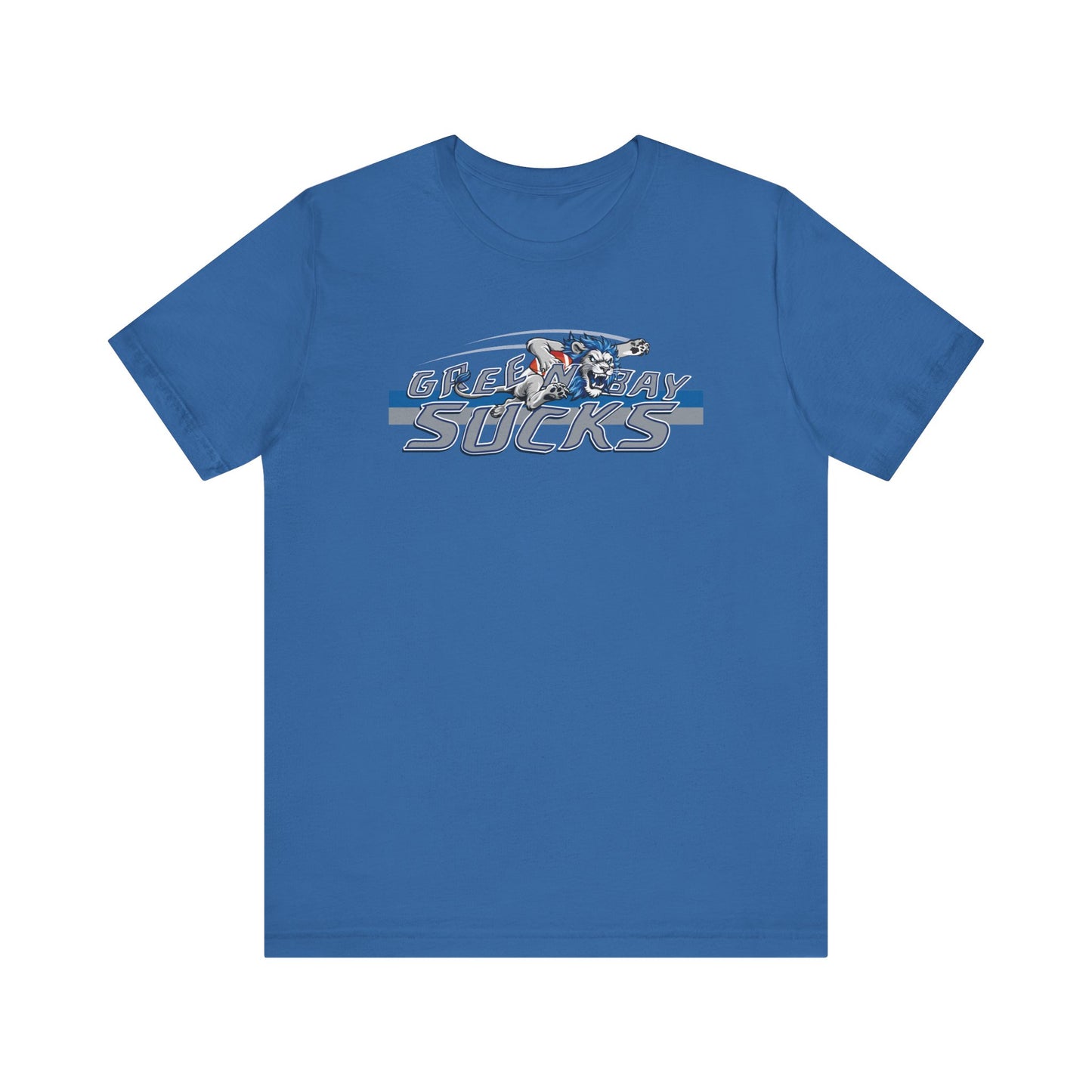 Green Bay Sux (for Detroit fans) - Unisex Jersey Short Sleeve Tee