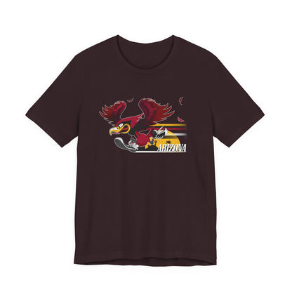 Gas Pump Cardinal (for Arizona fans) - Unisex Jersey Short Sleeve Tee