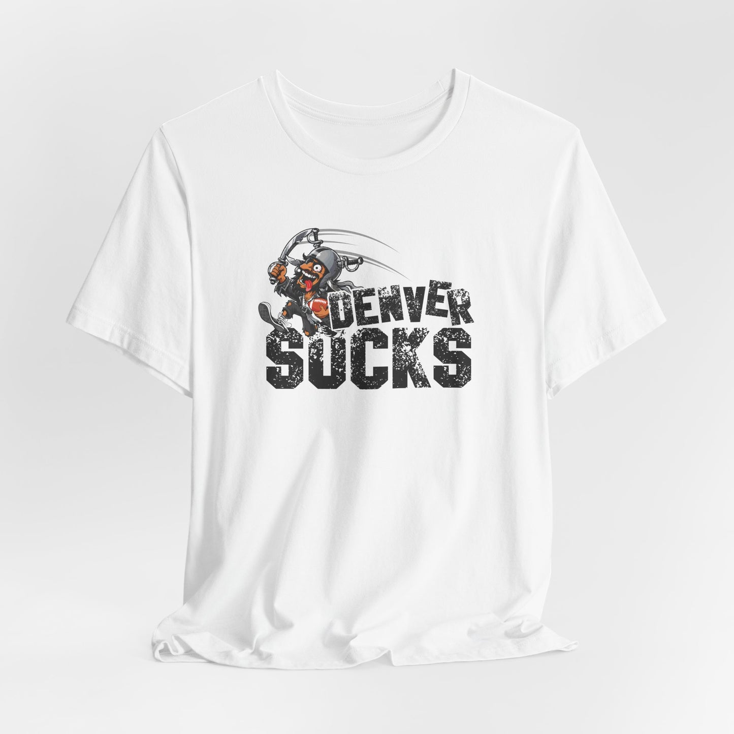 Denver Sux (for Las Vegas fans) - Unisex Jersey Short Sleeve Tee