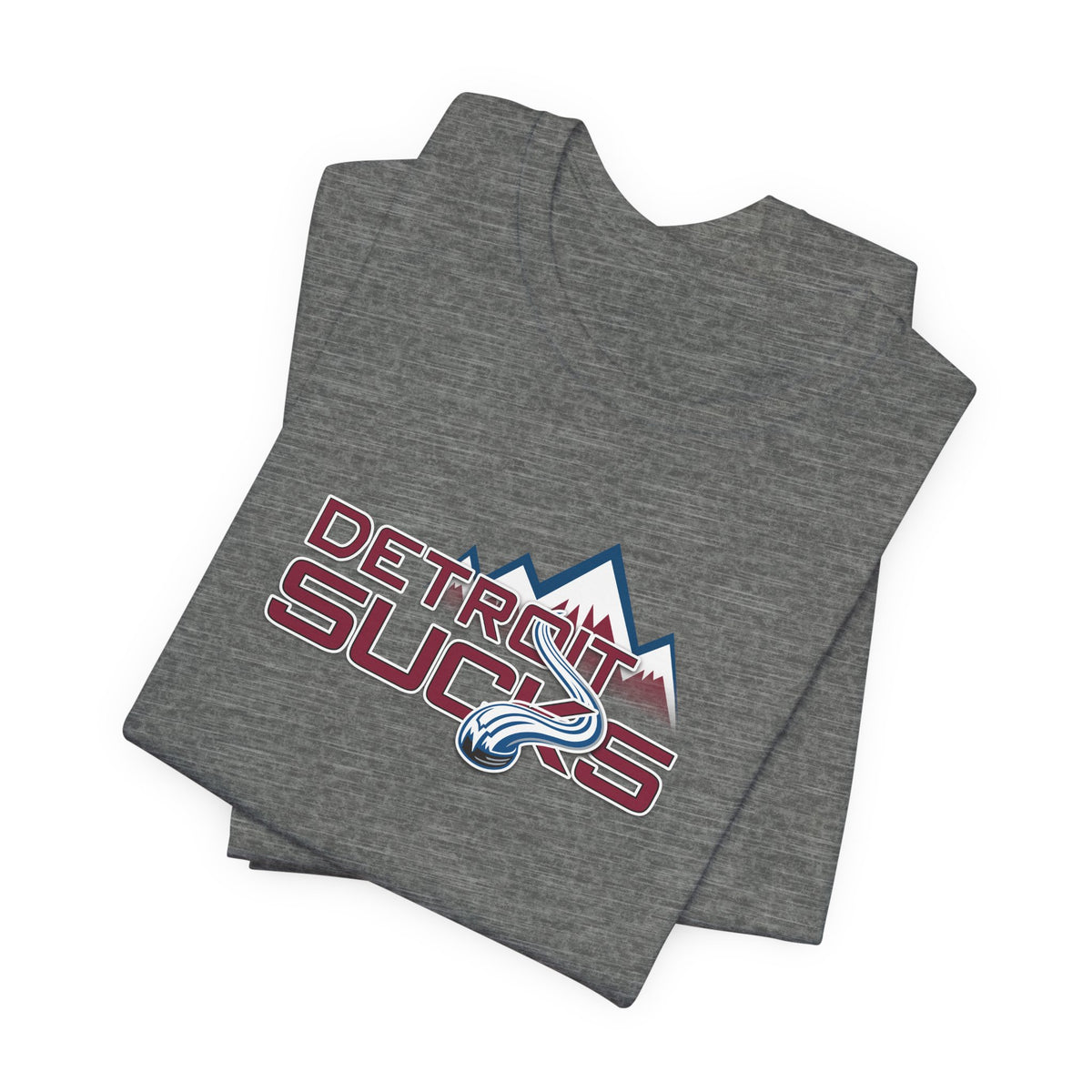 Detroit Sucks (for Colorado fans) - Unisex Jersey Short Sleeve Tee