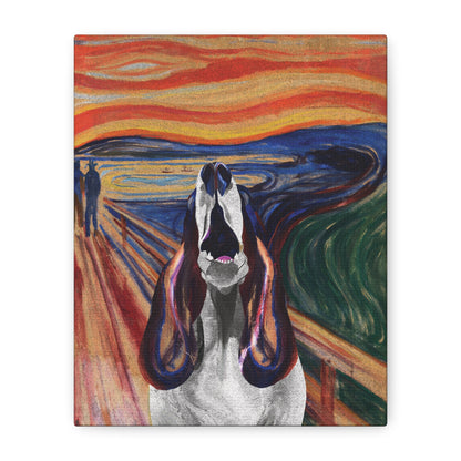 The Howl (The Scream, Basset Hound Parody) - Perfect for Animal Lovers