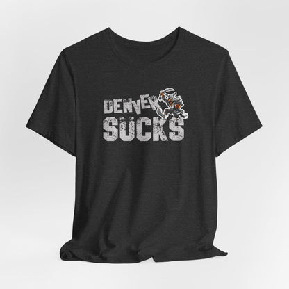 Denver Sux (for Las Vegas fans) - Unisex Jersey Short Sleeve Tee