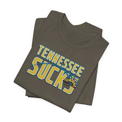 Tennessee Sux (for Jacksonville fans) - Unisex Jersey Short Sleeve Tee