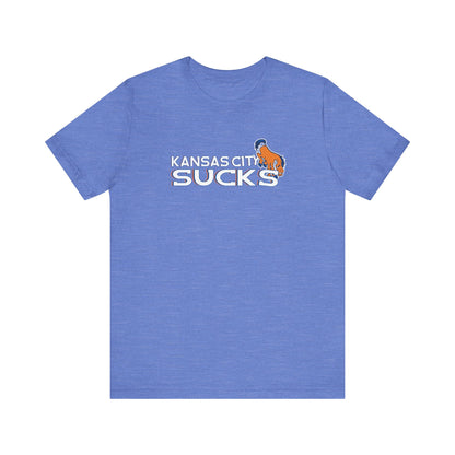 I Hate Kansas City (for Denver fans) - Unisex Jersey Short Sleeve Tee
