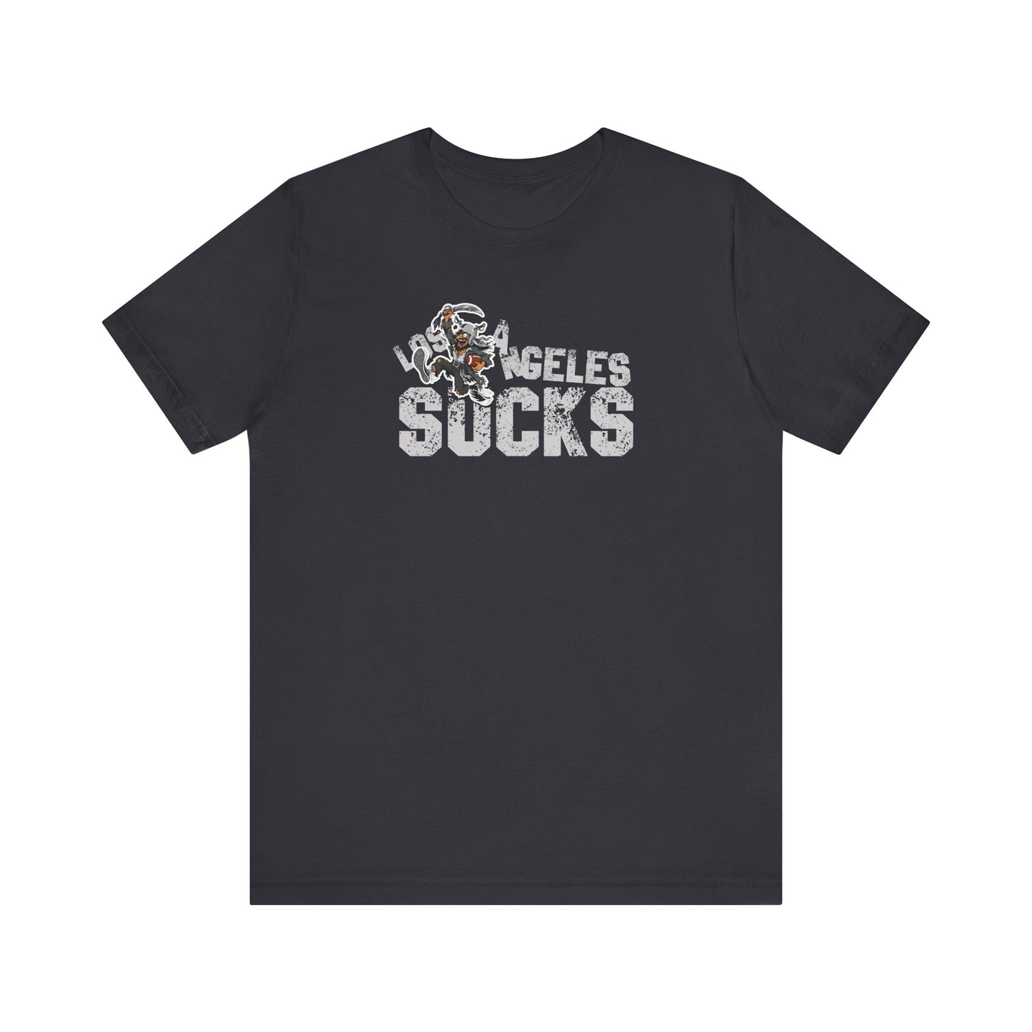 L.A. sux (for Las Vegas fans) - Unisex Jersey Short Sleeve Tee