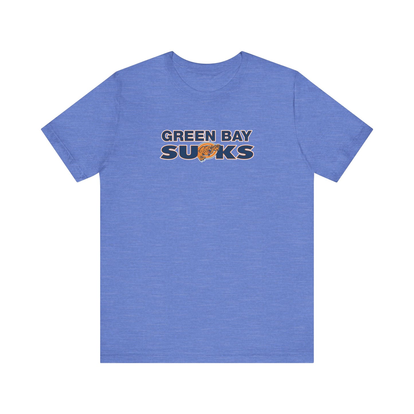 Not So Green Bay Sucks (for Chicago fans) - Unisex Jersey Short Sleeve Tee