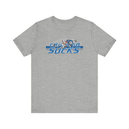 Chicago Sux (for Detroit fans) - Unisex Jersey Short Sleeve Tee