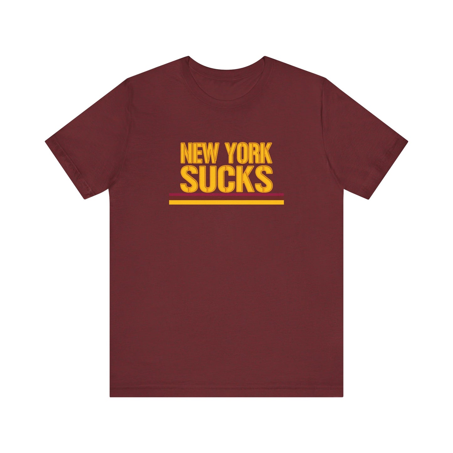 The New York Jieyents Suck! (for DC fans) - Unisex Jersey Short Sleeve Tee