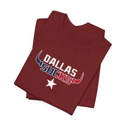 Dallas Sux (for Houston fans) - Unisex Jersey Short Sleeve Tee