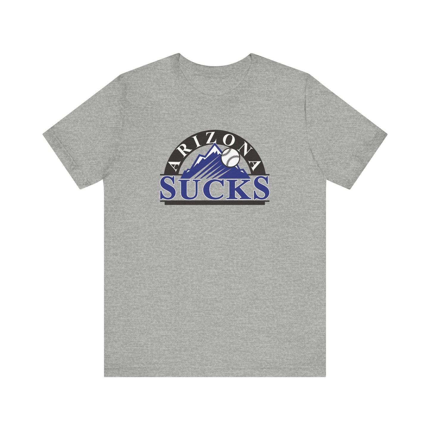 Arizona Sucks (for Colorado Rockies fans) - Unisex Jersey Short Sleeve Tee