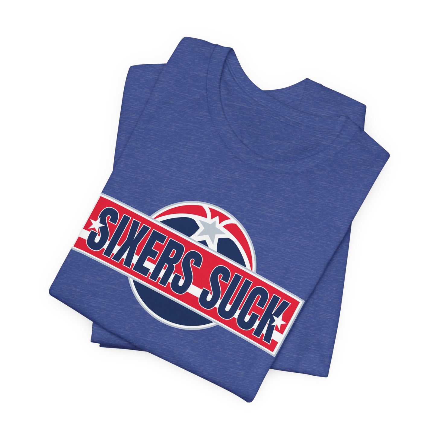 6ers Suck (for DC fans) - Unisex Jersey Short Sleeve Tee