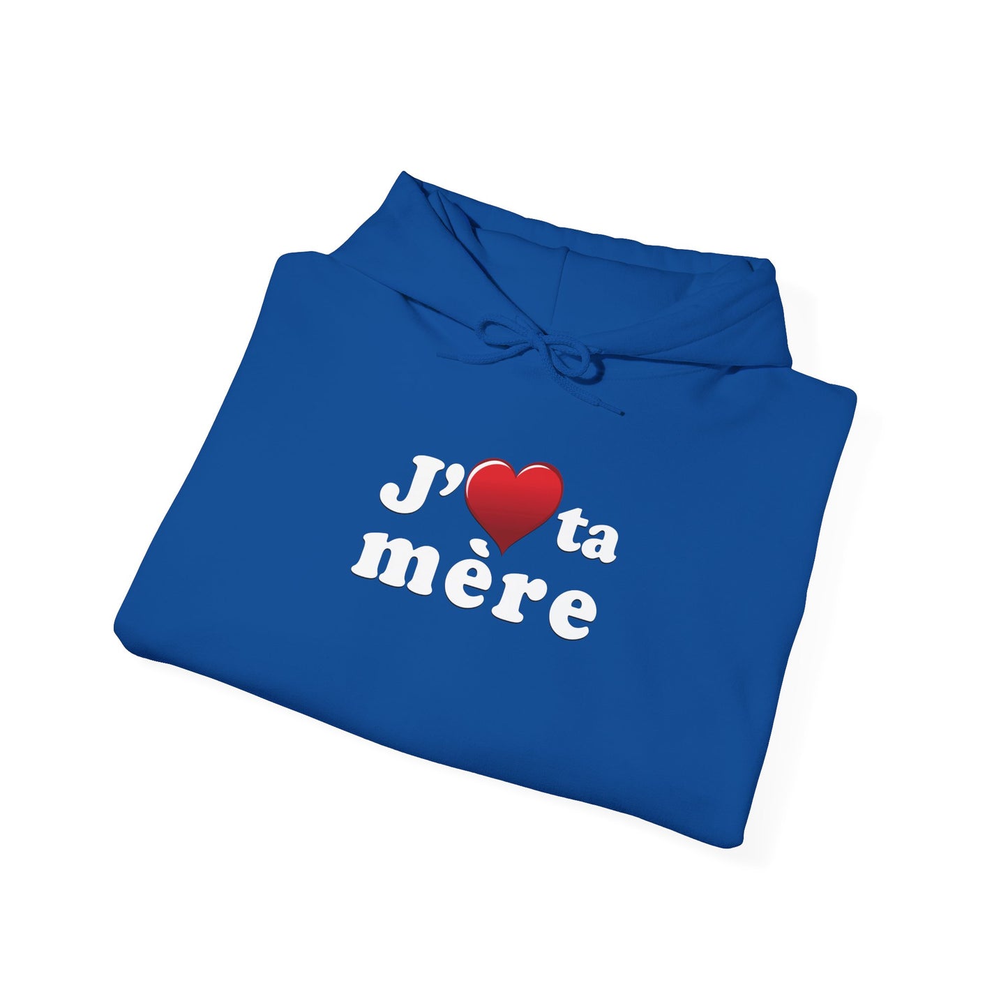 J' ♥ te mère - Unisex Heavy Blend™ Hooded Sweatshirt
