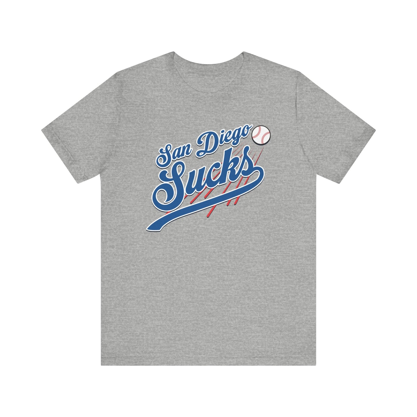 San Diego Sucks (for L.A. fans) - Unisex Jersey Short Sleeve Tee