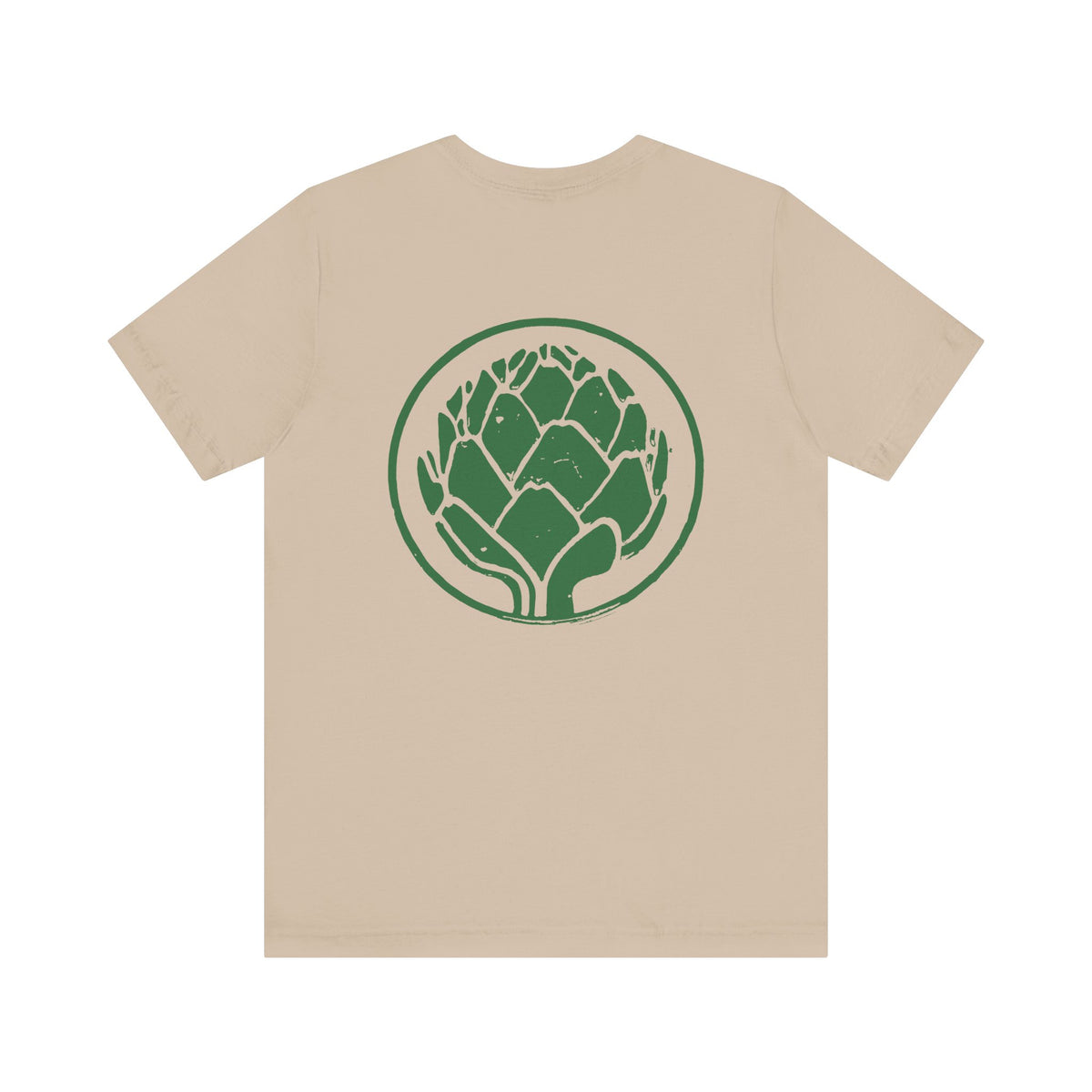 I Heartichoke Castroville (front & back version) - Unisex Jersey Short Sleeve Tee