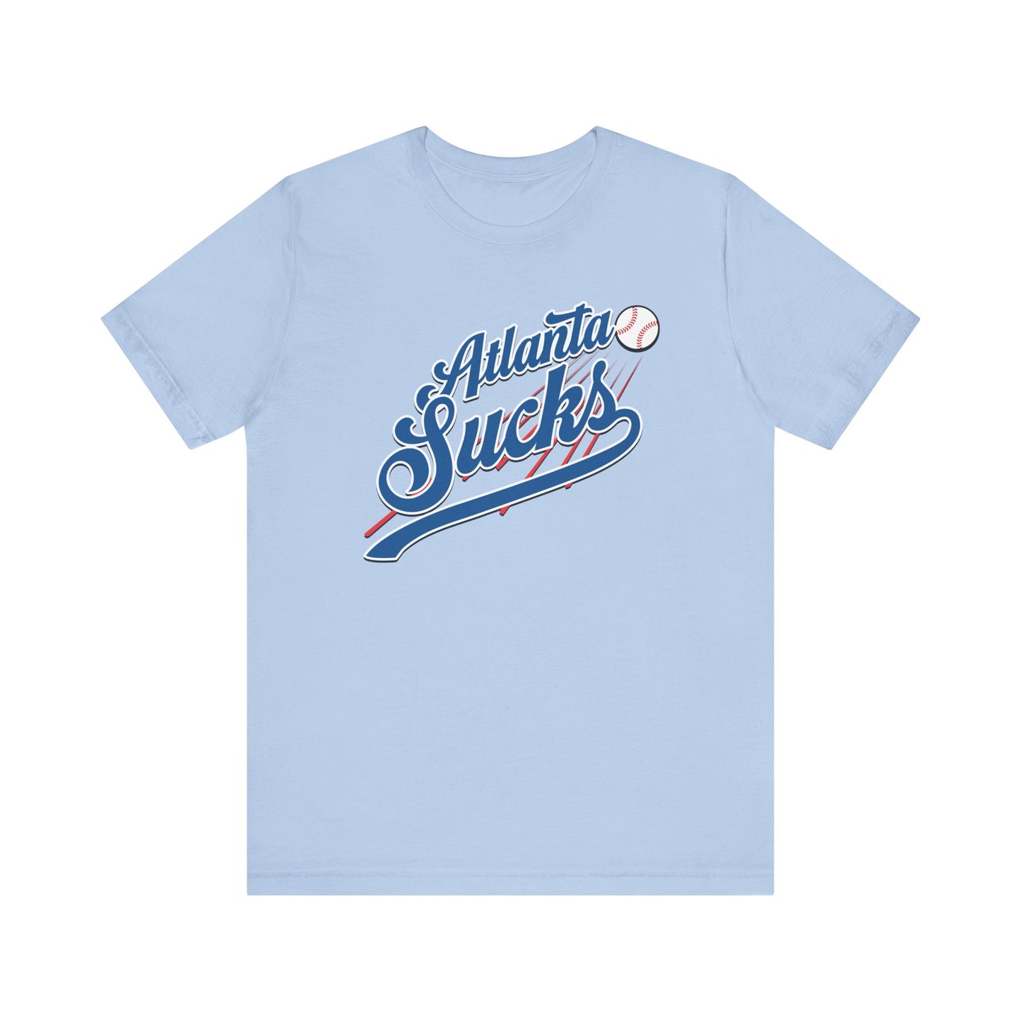 Atlanta Sucks (for L.A. fans) - Unisex Jersey Short Sleeve Tee