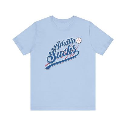 Atlanta Sucks (for L.A. fans) - Unisex Jersey Short Sleeve Tee
