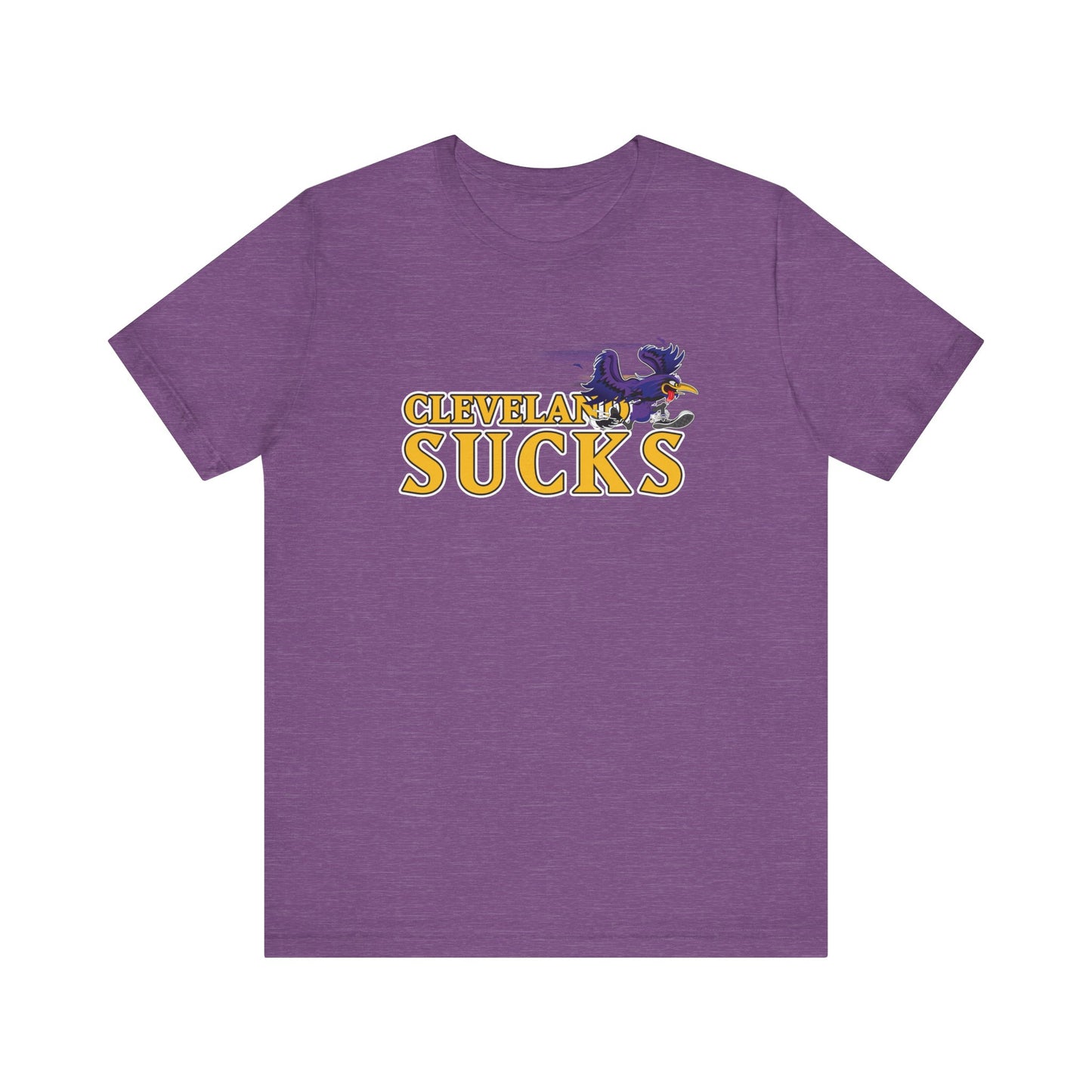 Cleveland Sucks (for Baltimore fans) - Unisex Jersey Short Sleeve Tee