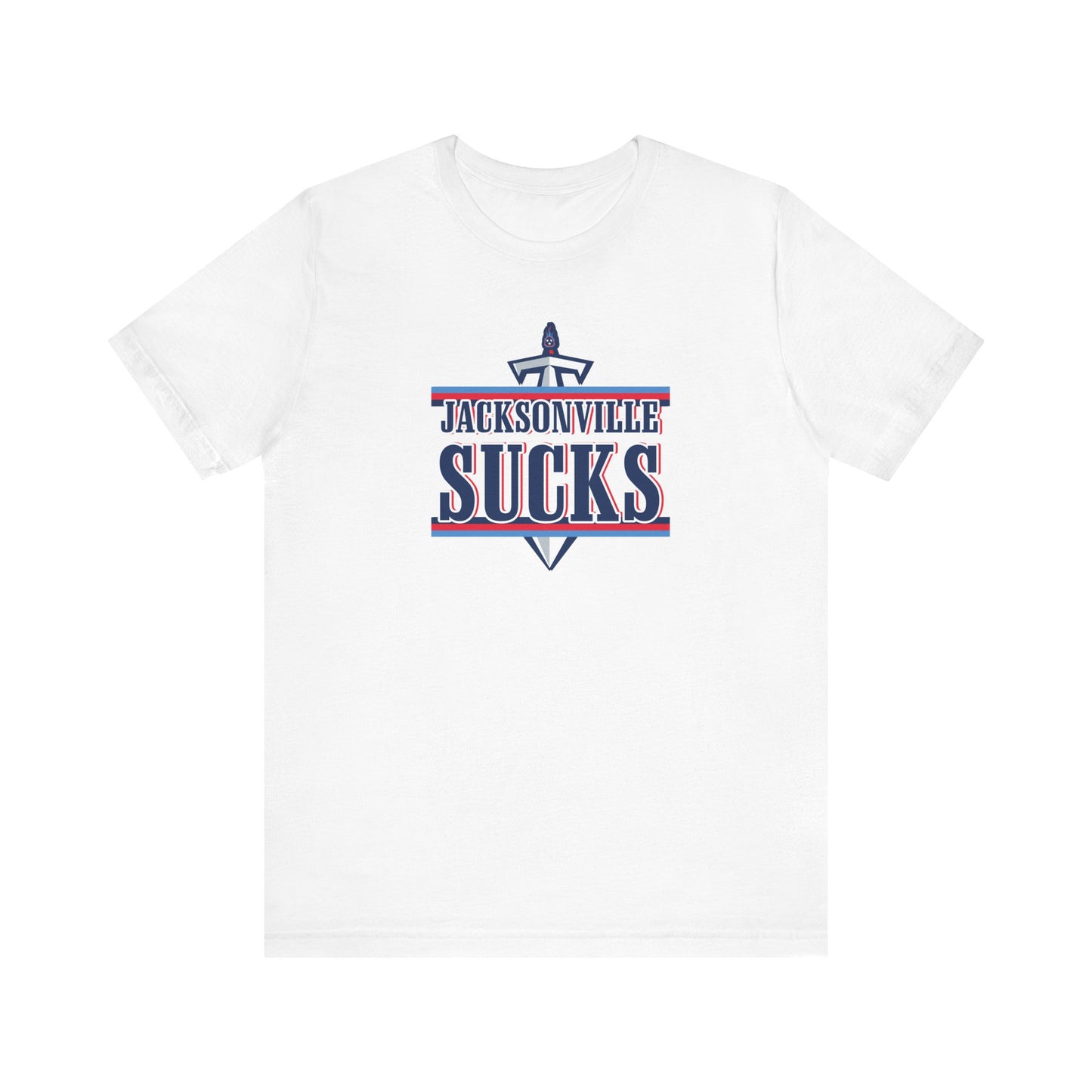Jaxon Ville Sux (for Tennessee fans) - Unisex Jersey Short Sleeve Tee