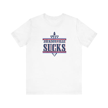 Jaxon Ville Sux (for Tennessee fans) - Unisex Jersey Short Sleeve Tee