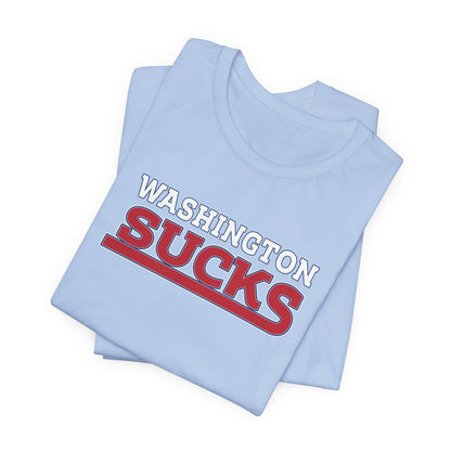 DC Sucks (for New York fans) - Unisex Jersey Short Sleeve Tee