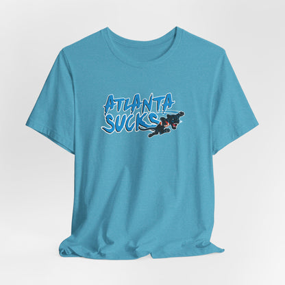Hotlanta Sucks (for Carolina fans) - Unisex Jersey Short Sleeve Tee