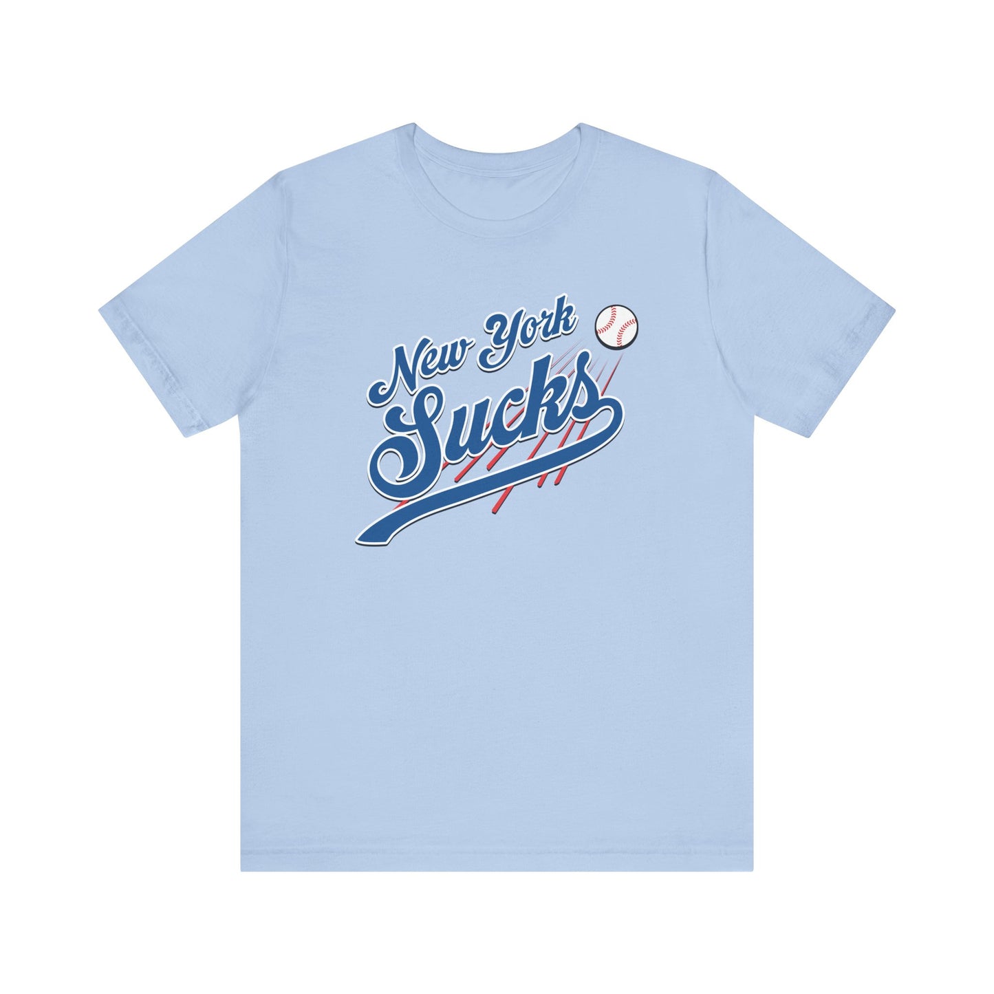 New York Sucks (for L.A. fans) - Unisex Jersey Short Sleeve Tee