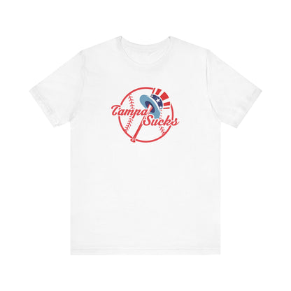 Tampa Bay Sucks (for NYC fans) - Unisex Jersey Short Sleeve Tee