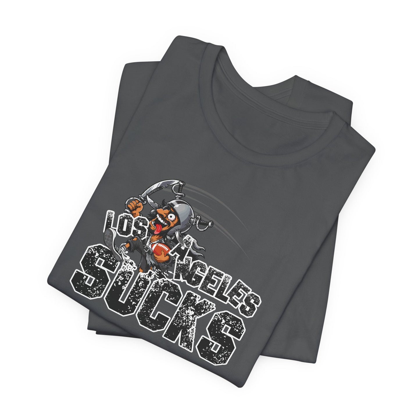 L.A. sux (for Las Vegas fans) - Unisex Jersey Short Sleeve Tee