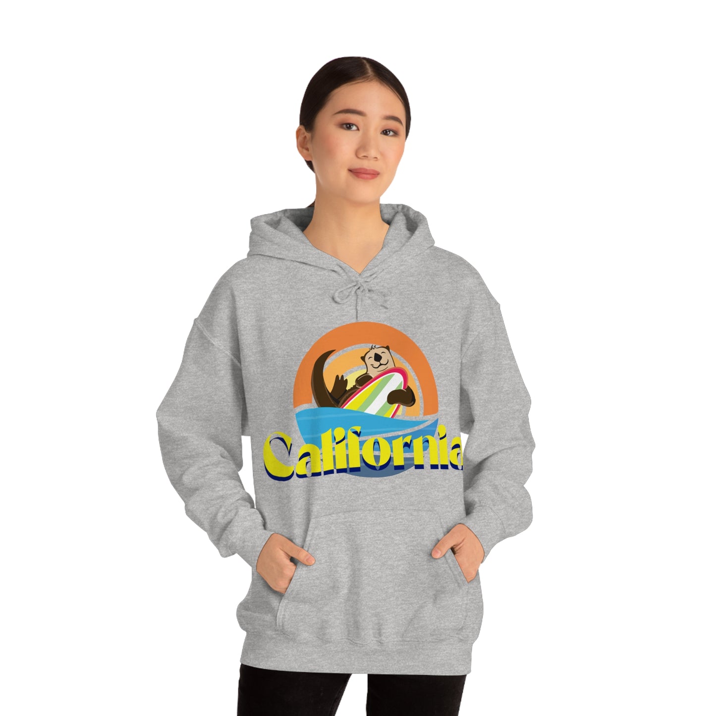 Board Bandit (Otter 841) Unisex Heavy Blend™ Hooded Sweatshirt