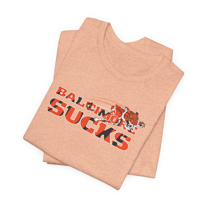 I Hate Baltimore (for Cincy fans) - Unisex Jersey Short Sleeve Tee
