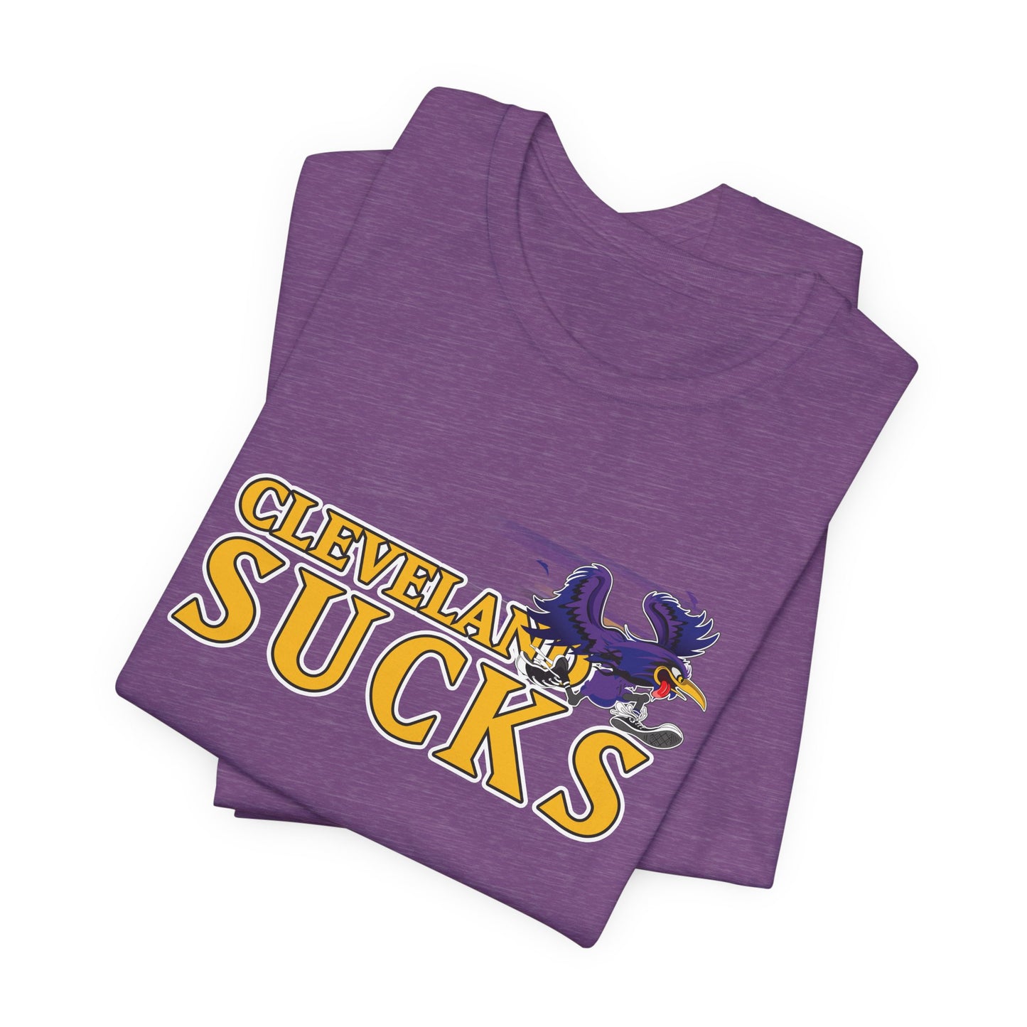 Cleveland Sucks (for Baltimore fans) - Unisex Jersey Short Sleeve Tee