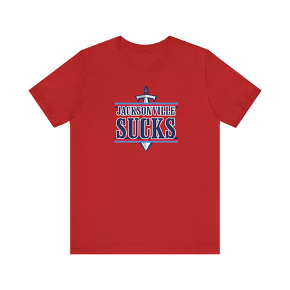 Jaxon Ville Sux (for Tennessee fans) - Unisex Jersey Short Sleeve Tee