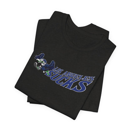 Los Angeles Sucks! (for Seattle fans) - Unisex Jersey Short Sleeve Tee