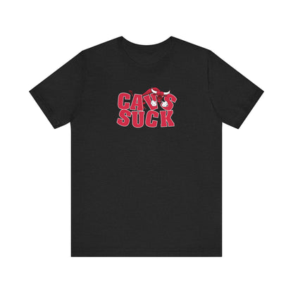 Calves Suck (for Bulls fans) - Unisex Jersey Short Sleeve Tee