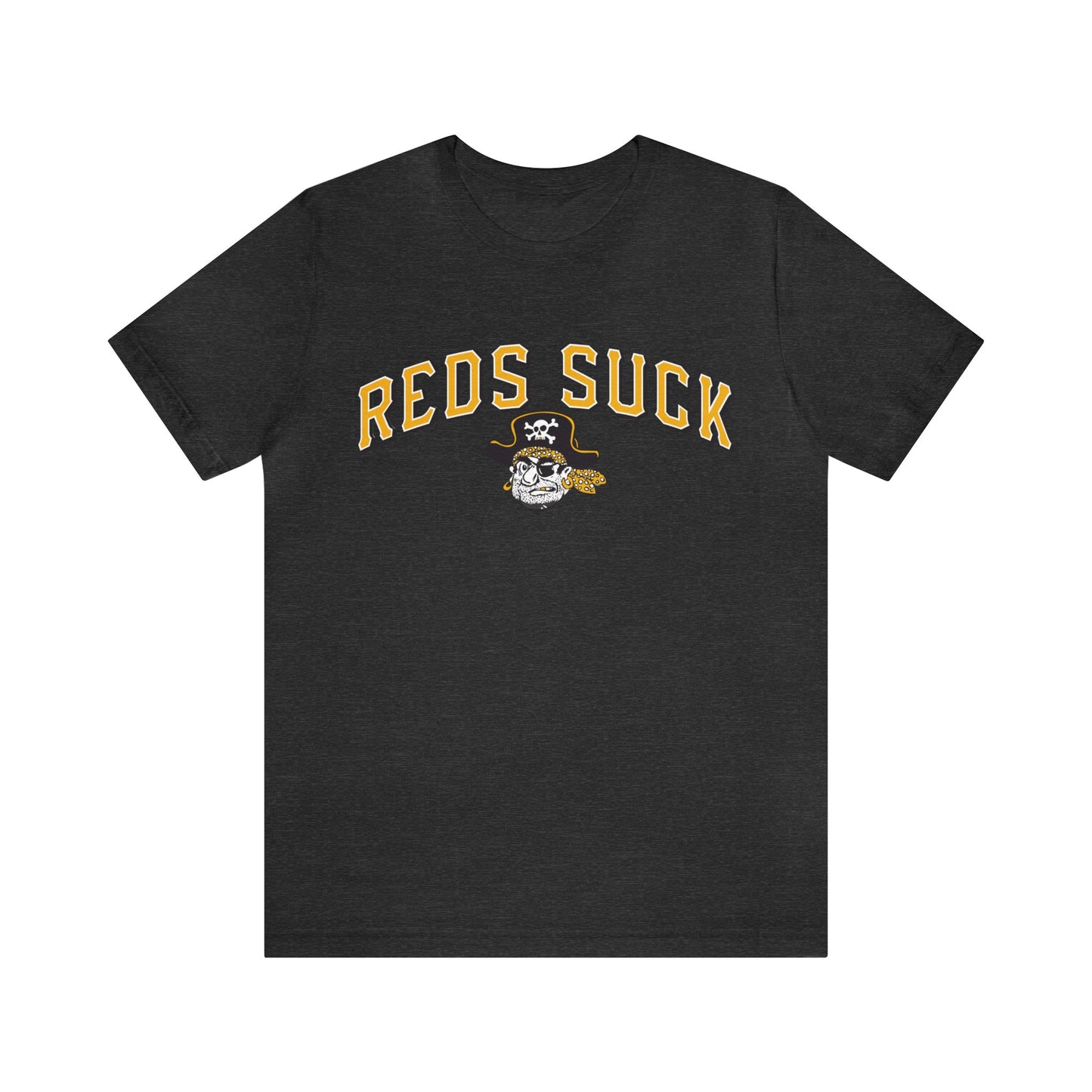 Cincy Reds Suck (for Pittsburgh Fans) - Unisex Jersey Short Sleeve Tee