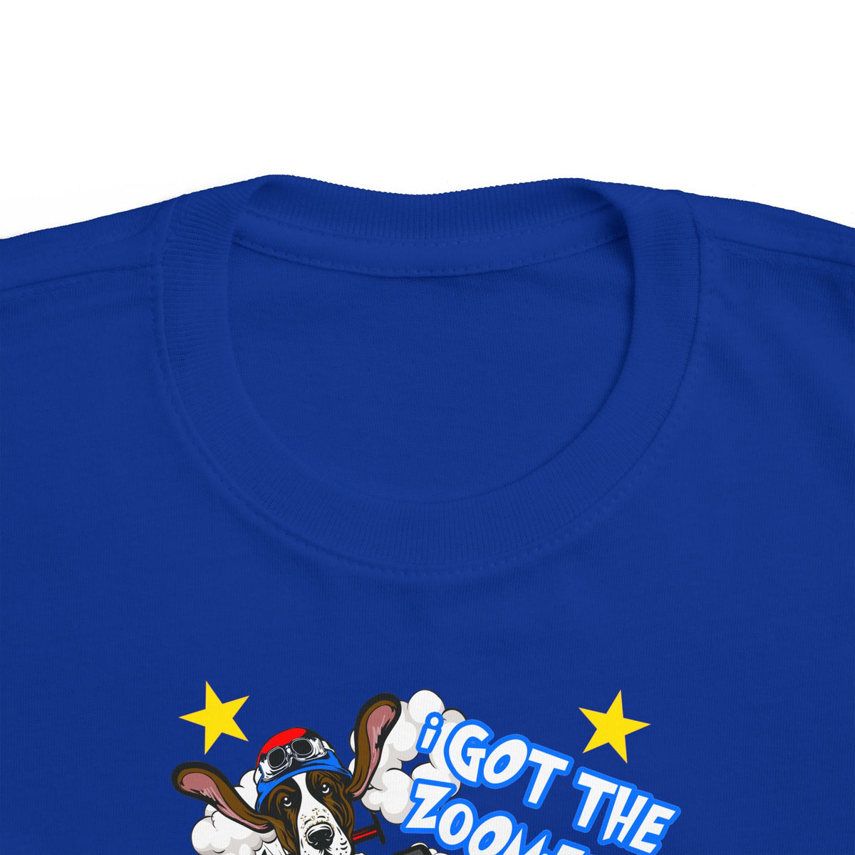 'I Got The Zoomies' Basset Hound In A Racecar - Toddler Tee