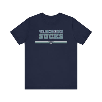 DC Sucks! (for Dallas fans) - Unisex Jersey Short Sleeve Tee
