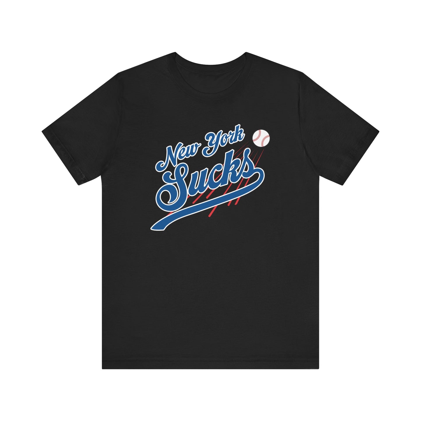 New York Sucks (for L.A. fans) - Unisex Jersey Short Sleeve Tee