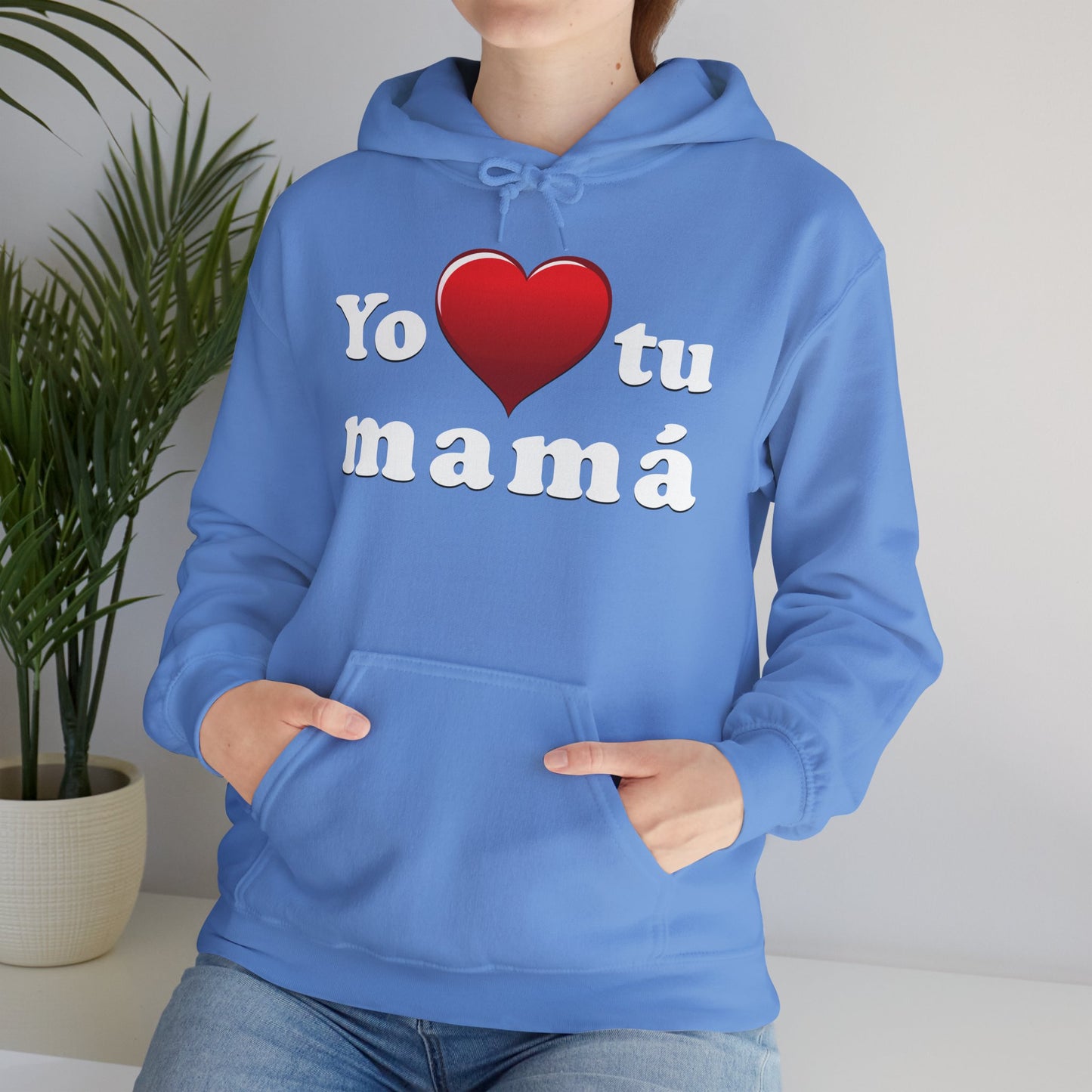 Yo ♥ tu mamá - Unisex Heavy Blend™ Hooded Sweatshirt